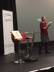 On the road with the Hay Festival Scribblers Tour 2015. . . a creative writing workshop based on That Burning Summer for c. 250 year 9 and 10s.