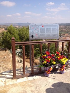 Corbera Pobre Vell memorial plaque