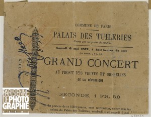 Grand Concert ticket